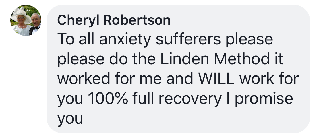 Real testimonial from a recovered client
