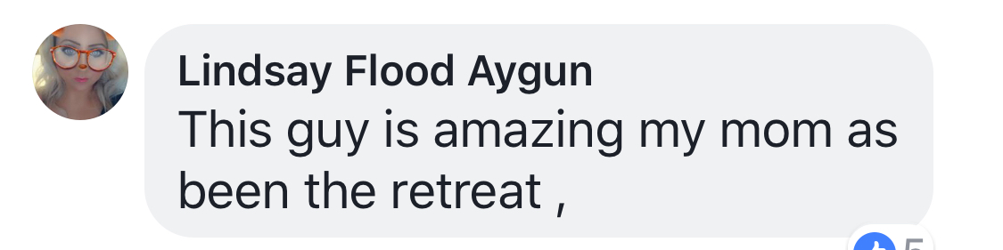 Real testimonial from a recovered client