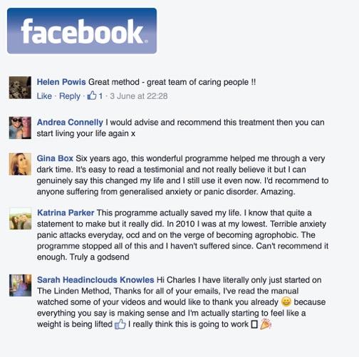 Real testimonial from a recovered client