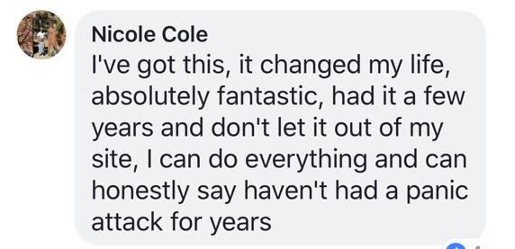 Real testimonial from a recovered client