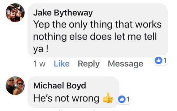 Real testimonial from a recovered client