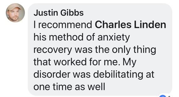 Real testimonial from a recovered client